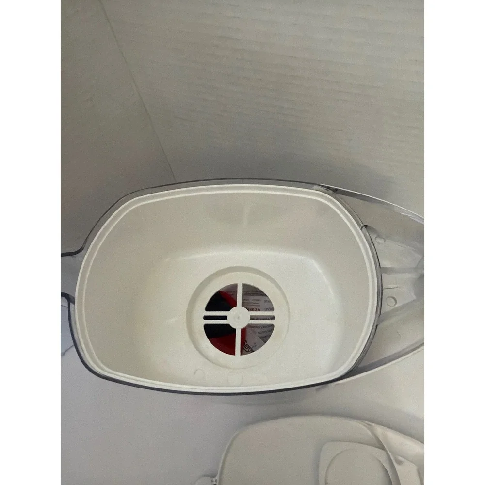 Seychelle Water Filtration Pitcher White Clear‎ with Flushing Accessories